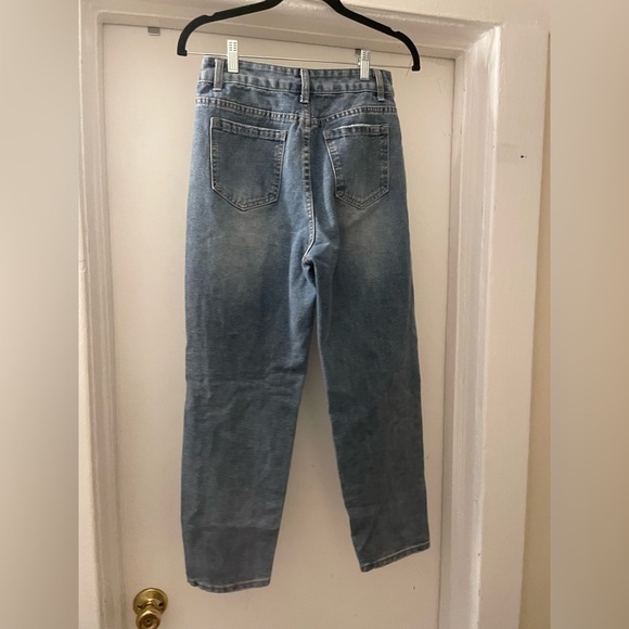 SHEIN distressed Jeans size Small / 4 - Picture 5 of 8